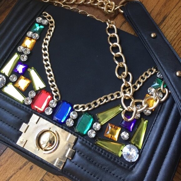 bijeweled rhinestone Handbag